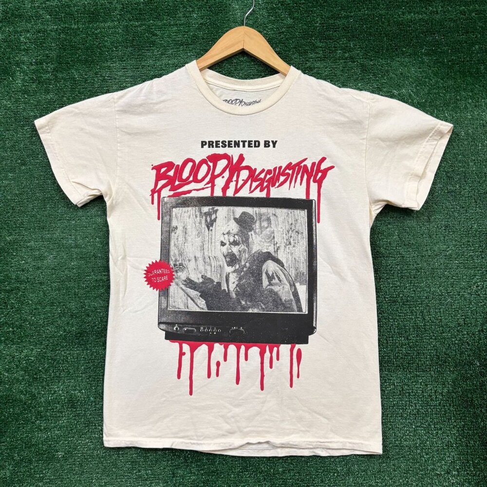 Bloody Disgusting x Terrifier Art the Clown T-Shirt Size Medium